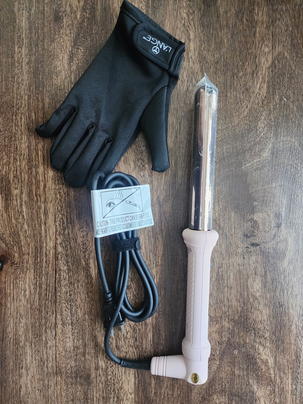 Lange Ondulé Curling Wand - Blush 1" (25MM) Titanium